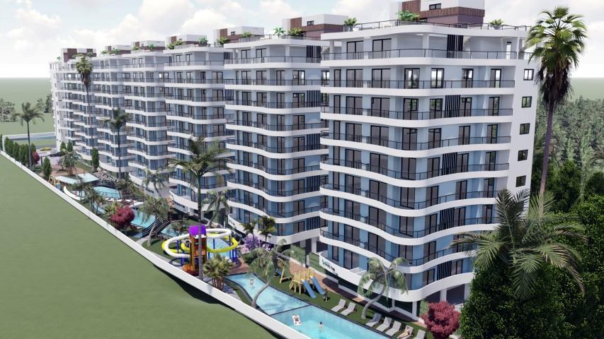 Новый высотный жилой комплекс на Северном Кипре, район Татлису